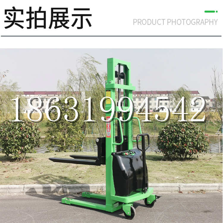 铁东区电动叉车堆高车液压铲车电瓶1吨2吨站驾步行式小型全自动叉车